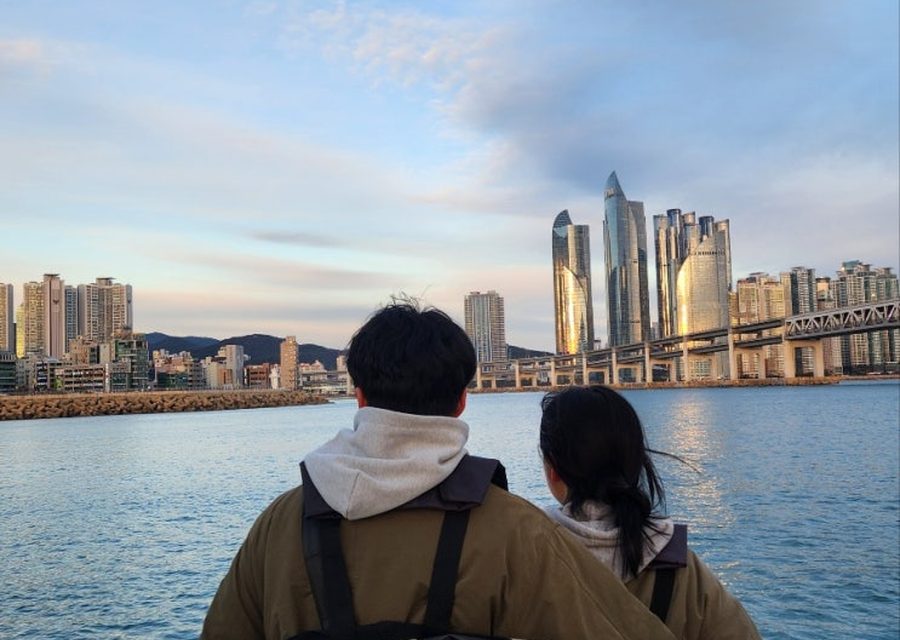 釜山海雲台日落遊艇之旅 夏日海上情侶約會